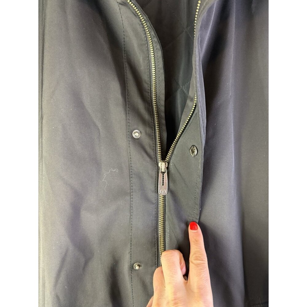 Tumi Tech Lined Rain Windbreaker Jacket Coat Black - image 5